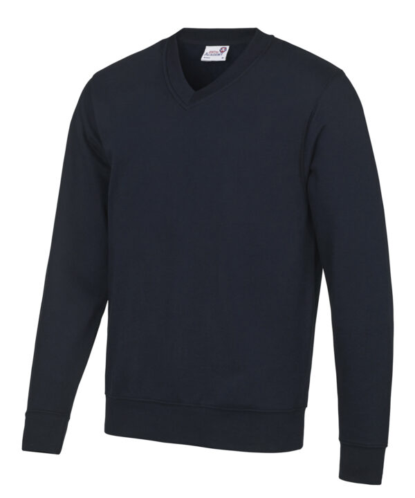 Senior Academy v-neck sweatshirt - Blue