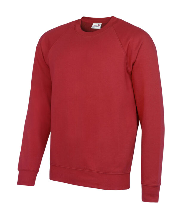 Senior Academy raglan sweatshirt-Red