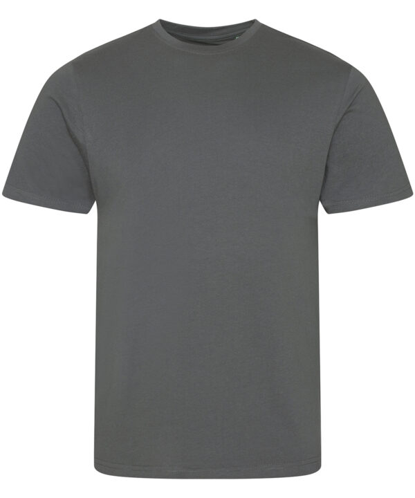 Grey Cascade organic tee EA001CHARS