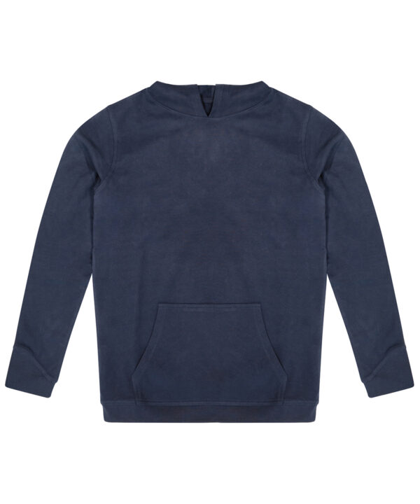 Blue Corcovado organic hoodie EA041NAVYXS