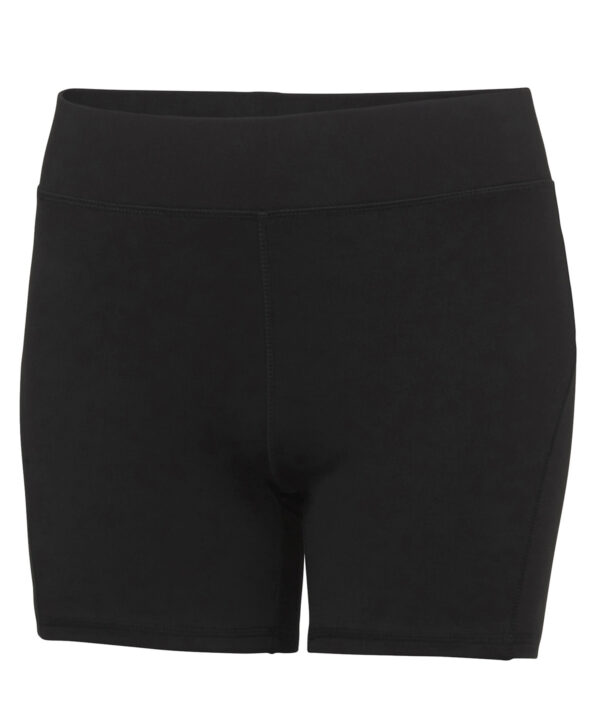 Black Women's cool training shorts JC088JBLAA