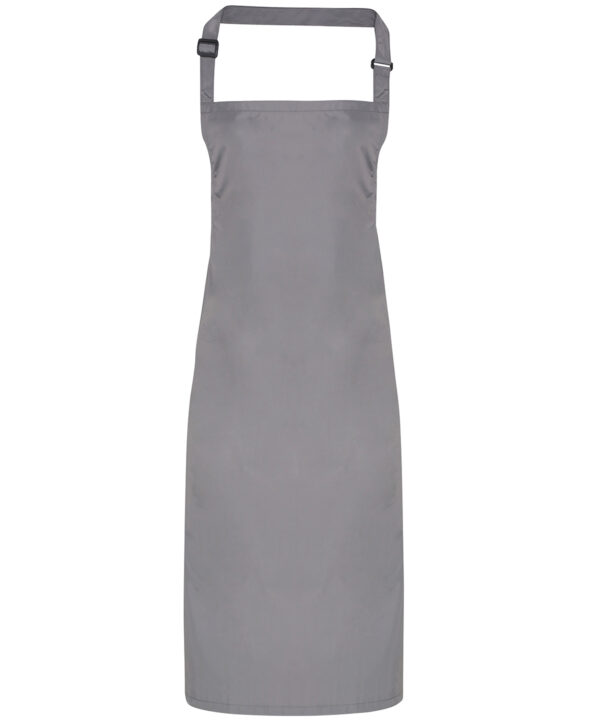 Grey Waterproof bib apron PR115DGRE0