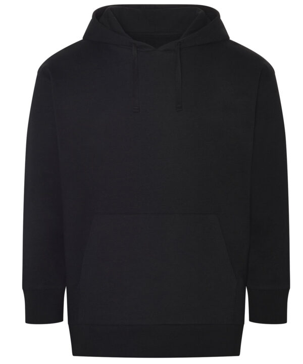 Black Crater recycled hoodie EA042BLACXS