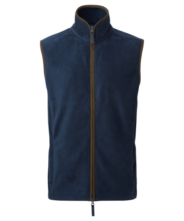 Blue Artisan fleece gilet PR803NYBR0