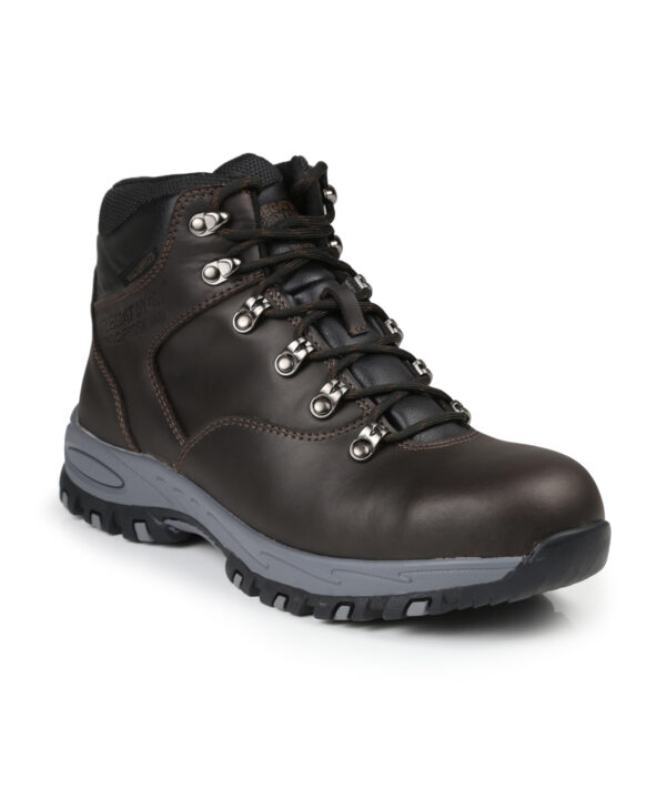 Brown Gritstone S3 safety hiker boot RG565PEAT0