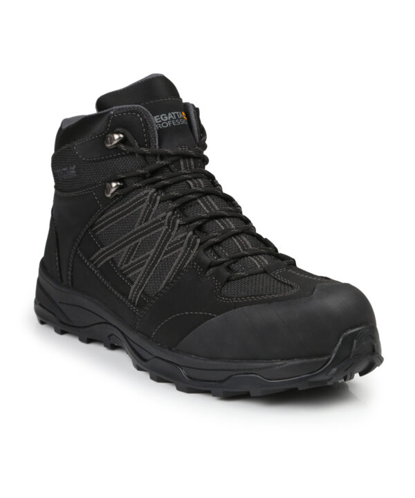 Black Claystone S3 safety hiker boot RG566BKGN0