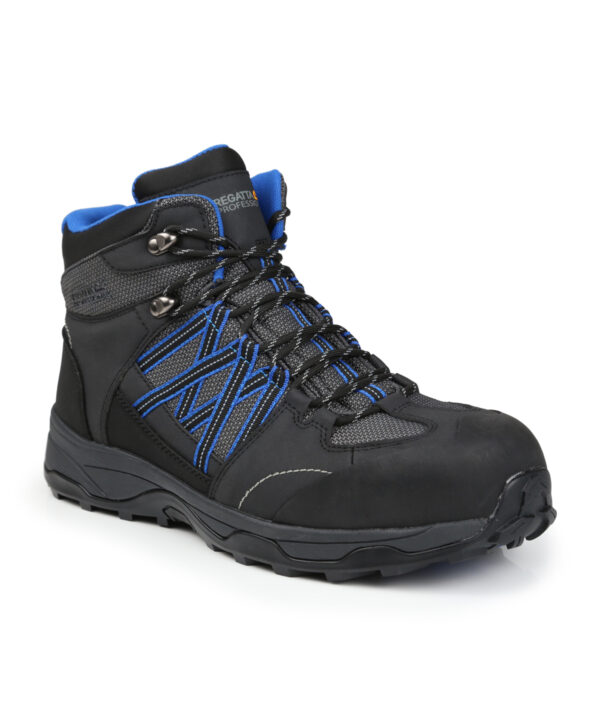 Grey Claystone S3 safety hiker boot RG566BROB0